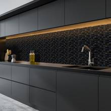 Adhesivo de mosaico para pared, pegatinas de vinilo impermeables para Decoración de cocina y baño, Panel de azulejos de PVC #2 2024 - compra barato