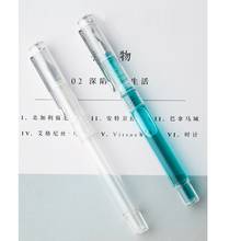 ins style Fountain pen Crystal vision for writing fresh style calligraphy Stationery student Office school supplies EB215 2024 - buy cheap