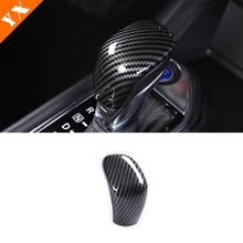 Car Gear Shift Lever Knob Handle Cover Trim Sticker ABS Matte/ Carbon Fibre Car Styling Shell for Nissan Sentra 2020 Accessories 2024 - buy cheap