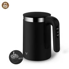 Лидер продаж, оригинальный умный электрический чайник Viomi YM-K1503 1800 л, Вт с постоянной температурой, 5 минут кипячения, OLED-дисплей, контроль температуры 2024 - купить недорого