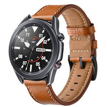 22mm 20mm Leather Milanese Bands For Samsung Galaxy Watch 3 45mm 46mm 42mm Active 2 Gear S3 Strap For Huawei Watch GT 2/2e 46 2024 - buy cheap