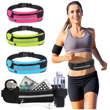 2 pçs correndo saco da cintura ao ar livre cinto feminino pacote de ciclismo ginásio para telefone jogging acessórios caminhadas esportes saco 2024 - compre barato