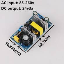 AC 100-240V to DC 24V 3A  switching power supply module AC-DC 2024 - buy cheap