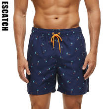 Escch-pantalones cortos de secado rápido para hombre, bañadores, Bermudas cortas de playa, ropa masculina, 2021 2024 - compra barato