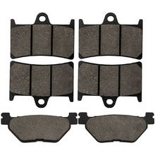 Motorcycle Front and Rear Brake Pads For Yamaha XV1700 Road Star Midnight Warrior 2002-2009 XV1900 A Midnight Star 2006-2014 2024 - buy cheap