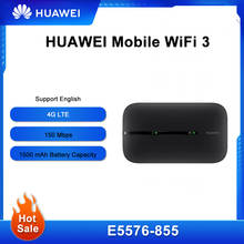 Оригинальный Wi-Fi роутер HUAWEI E5576-855 4G LTE 2,4 ГГц Скорость 150 Мбит/с 1500 мАч MIFI Мобильный Wi-Fi роутер 3G 4G Мобильный беспроводной Mifi 2024 - купить недорого