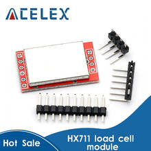 Hx711 módulo de sensor de pesagem, módulo de medição de 24 bits com canal duplo a/d com envio em metal 2024 - compre barato
