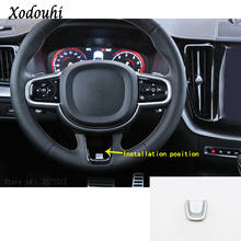 Cubierta de diseño para coche Volvo Xc60 2018 2019 2020 2021, Kit Interior para volante, moldura embellecedora para luz 2024 - compra barato