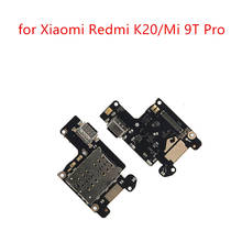 for Xiaomi Redmi K20/ Mi 9T Pro USB Charger Dock Connect Card Reader Connecting Charging Flex Cable Repair Spare Parts 2024 - buy cheap