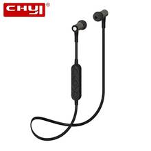 CHYI-auriculares inalámbricos magnéticos con Bluetooth, audífonos deportivos estéreo con cancelación de ruido y micrófono para IPhone y Xiaomi 2024 - compra barato
