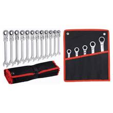 12 PCS Keys Set Wrench Multitool Key Ratchet Spanners Set Of Tools Set Wrenches Universal Wrench Tool Car Repair Tools (8-19MM) 2024 - buy cheap