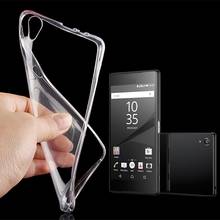 Ultra Thin Clear Transparent Soft TPU Phone Case Cover for Sony Xperia XZ X XA Z2 XA1 XZ1 Z5 Z3 Plus Compact Premium 2024 - buy cheap