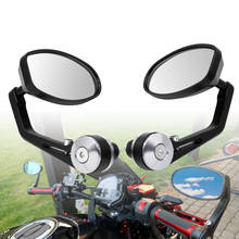 Motorcycle Mirror White Glass Handle Bar End Rearview Side Mirror For YAMAHA YZF R1 R6 2005 2006 2007 2008 2009 2010 2011 2012 2024 - buy cheap