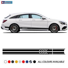 Edition 1 Door Side Stripes Sticker Shooting Brake Decal For Mercedes Benz C117 X117 W117 C118 X118 CLA Class CLA45 AMG CLA35 2024 - buy cheap