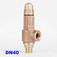 S10 S10L bronze safety valve steam adjustable pressure copper 1-1/2 inch DN40 10/20/30bar pressure relief valve with handle 2024 - buy cheap