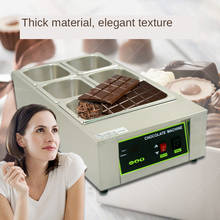 5 Grids Digital Display Electric Chocolate Melting Machine Water Insulation Heating Chocolate Melting Pot Warmer Melter 2024 - buy cheap