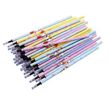 20 pcs Gel Pen Refills 0.5mm Blue and Black Optional Ink Erase Anime Cute Student Writing Stationery Store 2024 - buy cheap