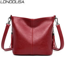 Ladies Pu Leather Tassels Hand Bags High Quality Crossbody Bags for Women 2020 Luxury Handbags Women Bags Designer Shoulder Bag 2024 - buy cheap