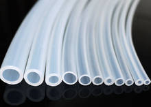Silicone Hose Silica Gel Tube Pipe Temperature Resistanc Food Grade Transparent odd 2024 - buy cheap