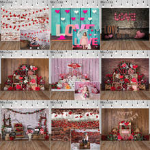 Mocsica rosa de dia dos namorados, fotografia, fundo de coração, amor, cenário, arte infantil, retrato, decoração de fotos, estúdio 2024 - compre barato