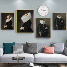 Rembrandt-Cuadros de pintura en lienzo para pared, carteles e impresiones artísticos para pared, retrato de Croes, Adriana 2024 - compra barato