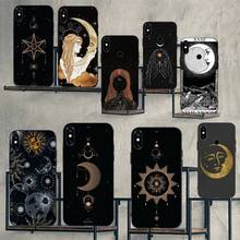 Witches moon Tarot Mystery totem Phone Case For Xiaomi Redmi note 7 8 9 pro 8T 9S Mi Note 10 Lite pro 2024 - buy cheap