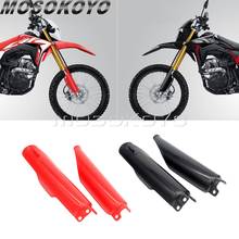 1 Pair Motocross Racing Bike Front Fork Guards Protection Cover For Honda CRF150L 2016 2017 2018 2019  Red/Black 2024 - buy cheap