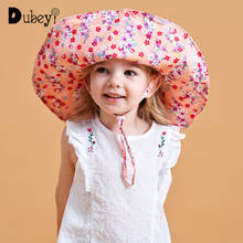 Summer Baby Sun Hat Girls Adjustable Cap Children Panama Beach Girls Bucket Hats 2-7 Years Girls Floral Caps UV Protection 2024 - buy cheap