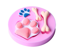 Dog Bone shape silicone mold fondant cake decoration chocolate mold kitchen cooking tool 2024 - buy cheap