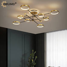Nordic novo moderno led luzes do candelabro para sala de jantar quarto cozinha apartamento ferro alumínio barra lâmpadas iluminação interior 2024 - compre barato