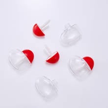 Envases de brillo de labios en forma de corazón, botella de esmalte de labios líquido con pincel, Base de Gel de brillo de labios, herramientas de bricolaje, venta al por mayor, 5ml 2024 - compra barato