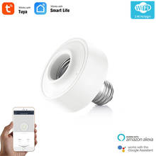 WiFi Smart Light Socket DIY Lamp Holder For E26 E27 Led Bulb Google Home Echo Alexa Voice Control Work With Tuya/ Smart Life App 2024 - buy cheap