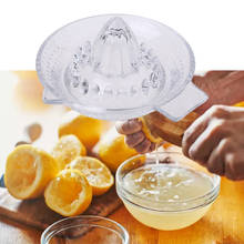 Exprimidor Manual de vidrio para cocina, máquina extractora de cítricos, naranja, Lima, limón, zumo de fruta 2024 - compra barato