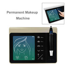 Máquina profesional PMU con agujas, pistola rotativa de tatuaje para maquillaje permanente, 3D, cejas, labios, suministro de Microblading, 1 unidad 2024 - compra barato