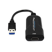 Tarjeta de captura de juego USB 2,0 HDMI, portátil, 1080P, placa de vídeo, transmisión fiable, adaptador HDMI para retransmisión en vivo, grabación de vídeo 2024 - compra barato