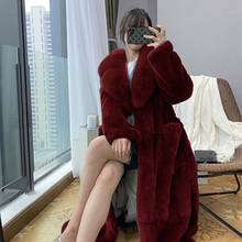 Winter Warm Thick Women Fur Coat 2022 New Large size High Quality Fashion Loose Temperament Women Fur Coat Outerwear JK224 2024 - buy cheap