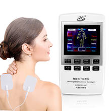 Three Output Electronic Pulse Massager Tens Acupuncture Body Massage Pain Relief Digital Therapy Machine Health Care 18 Pads 2024 - buy cheap