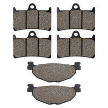 Cyleto Motorcycle Accessory Front and Rear Brake Pads for Yamaha XP500 Tmax XP 500 T-Max 2009 2010 2011 2024 - buy cheap