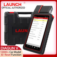 Launch-scanner automotivo profissional diagun v x431, sistema completo de diagnóstico para carros, abs, dpf, epb, immo, redefinição de óleo 2024 - compre barato