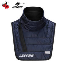 LYSCHY-pasamontañas para motocicleta, bufanda de cuello para Motocross, máscara facial cálida para montar, a prueba de viento, protección facial cálida, impermeable, Otoño e Invierno 2024 - compra barato