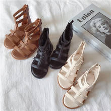 CAPSELLA KIDS Roman Sandals Girls Princess Gladiator Shoes Toddler Dress Sandals 2-12 Years Children Summer Shoes Size 26-36 2024 - buy cheap