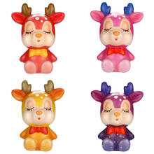 Kawaii Christmas Deer Slow Rising Cream Scented Stress Relief Toys Squishy Stress Relief Toy Funny Kids Fidget Toy 12*10 CM 2024 - buy cheap