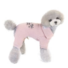 Winter Warm Pet Dog Clothes Soft Cotton Four-legs Outfit Small Dogs Chihuahua Pug Sweater Clothing Puppy Coat Jacket 2024 - buy cheap