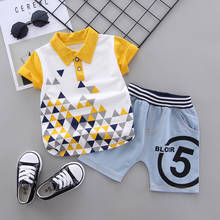 New Summer Baby Clothes Suit Children Fashion Boy Girls Cartoon T Shirt Shorts 2Pcs/sets Toddler Casual Clothing Kids Tracksuits 2024 - buy cheap
