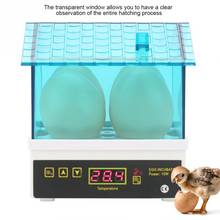4 Eggs Mini Incubator Hatcher Household Digital Semi automatic Hatching House Machine 110V US Plug 2024 - buy cheap
