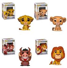 Funko POP The Lion King SIMBA LUAU PUMBAA MUFASA ПВХ фигурки аниме фильм игрушки для детей подарок на день рождения 2024 - купить недорого