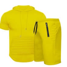 Moletom masculino de cor sólida com capuz, colete casual para esportes, fitness e musculação, verão, 2021 2024 - compre barato