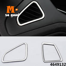 Panel cromado ABS para coche, salida de aire acondicionado, cubierta de ventilación de CA, accesorios para Peugeot 308 T9 SW hatchback 2015 2016 2024 - compra barato