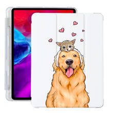 Милый розовый кролик собака ipad чехол для MacBook Air 4 силиконовый чехол iPad Pro 2020 10,5 с карандашница 10,2 дюймов 8th поколения 7th 12,9 дюймов 2024 - купить недорого