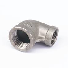 Conector acodado reductor de acero inoxidable, conector acodado de 1/2 "BS a 3/8" BSP hembra 304 2024 - compra barato